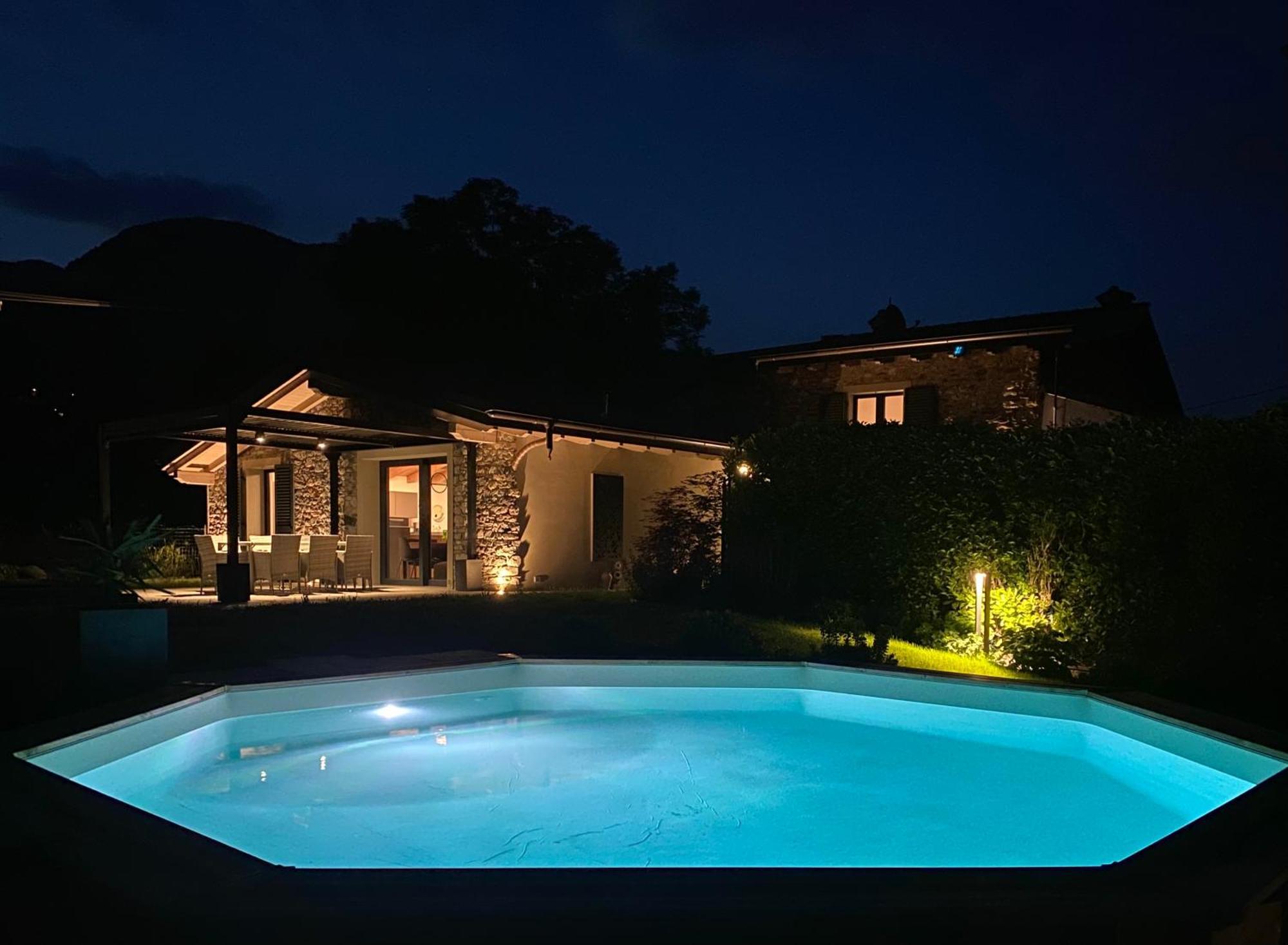 Villa Larius Gravedona Exterior foto