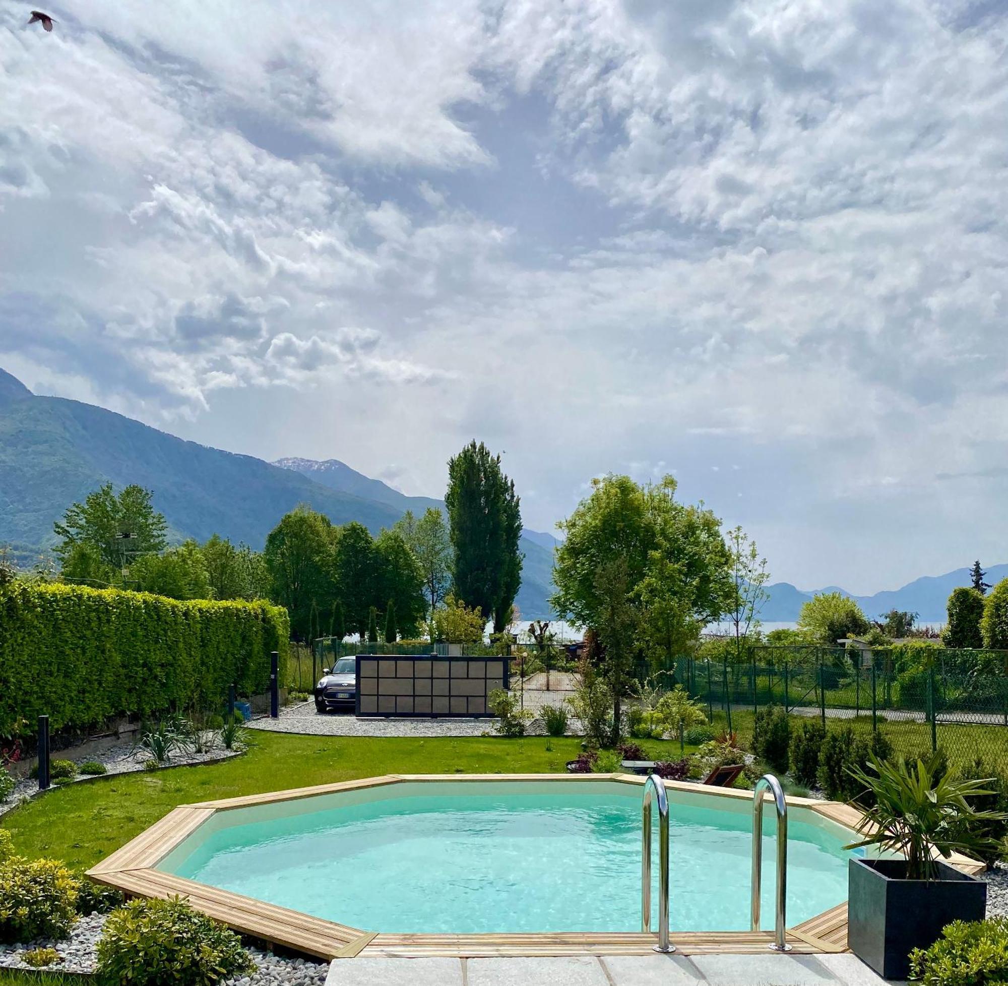 Villa Larius Gravedona Exterior foto